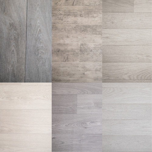 Heavy duty grey oak - oak, cream