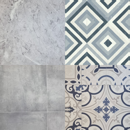 Tile design vinyl - tile,