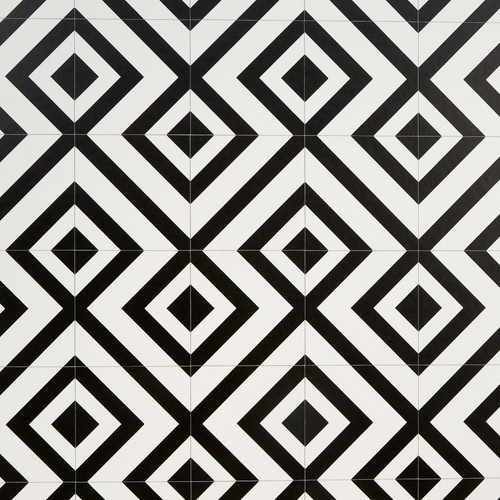 Geometric vinyl flooring roll - vinyl,
