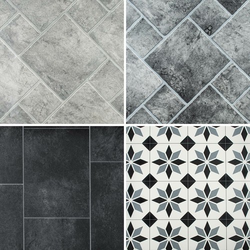 Vinyl flooring lino stone tile - flooring,