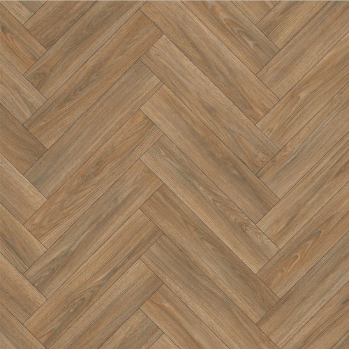 Golden oak herringbone vinyl - oak,