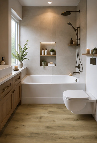 Ambleside oak spc click vinyl - oak,