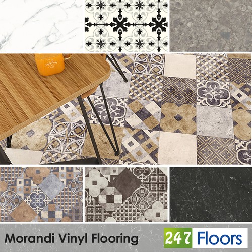 Stone effect vinyl flooring - effect,