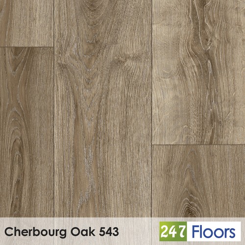 Cherbourg oak 543 brown wood - cherbourg,