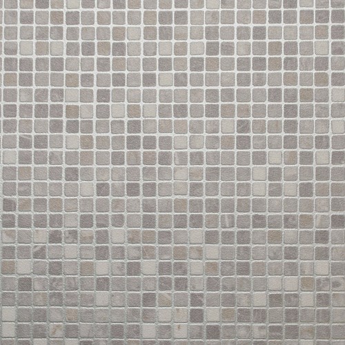 Grey stone mosaic vinyl - stone,