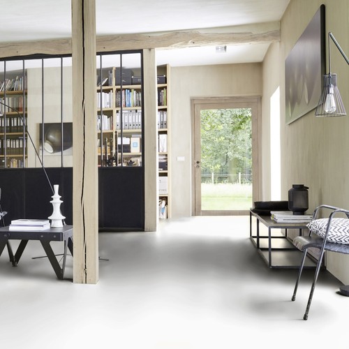 Polar white plain colour vinyl - plain,