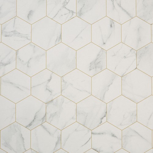 White marble vinyl flooring - marble,