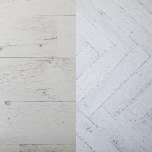 White oak vinyl - flooring, /